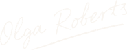 Olga Roberts signature